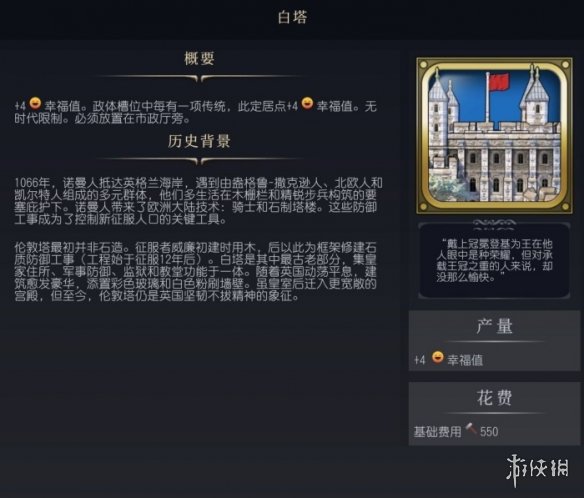 《文明7》白塔介绍